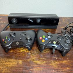 Microsoft  Xbox One Wireless Controller, Kinect Sensor Bar