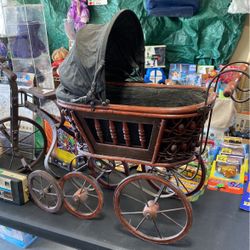 Antique Vintage Babydoll Stroller