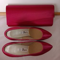 High heels & Handbag set for women