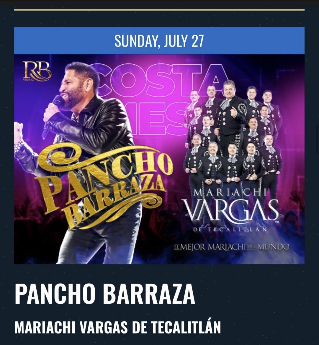 Pancho Barraza Concert