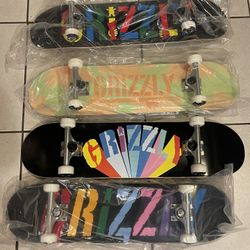 Complete Grizzly Skate Boards New