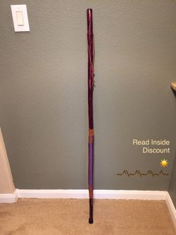 Yucca Hiking Stick - In Wild Mulberry
