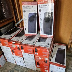 NEW EACH FOR SALE LASKO HEATER CERAMIC ROTATE FULL ROOM SIZE ENERGY SAVER, REMOTE CONTROL NEW MODELS FOR ANY QUESTION TEXT ME PLEASE HABLO ESPAÑOL THA