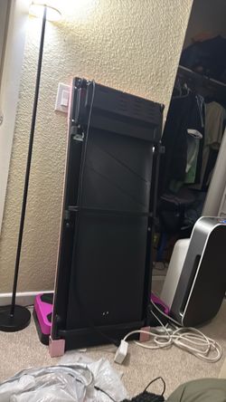 Under desk treadmill with remote