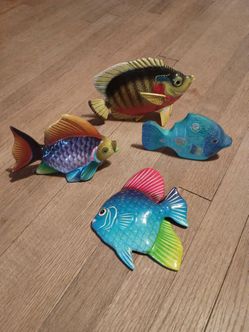 Tropical fish decor