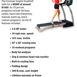 Ironman Treadmill 