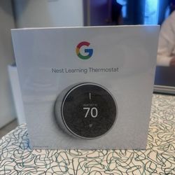 rand New Google Nest Learning Thermostat (3rd Gen) – Never Opened!
