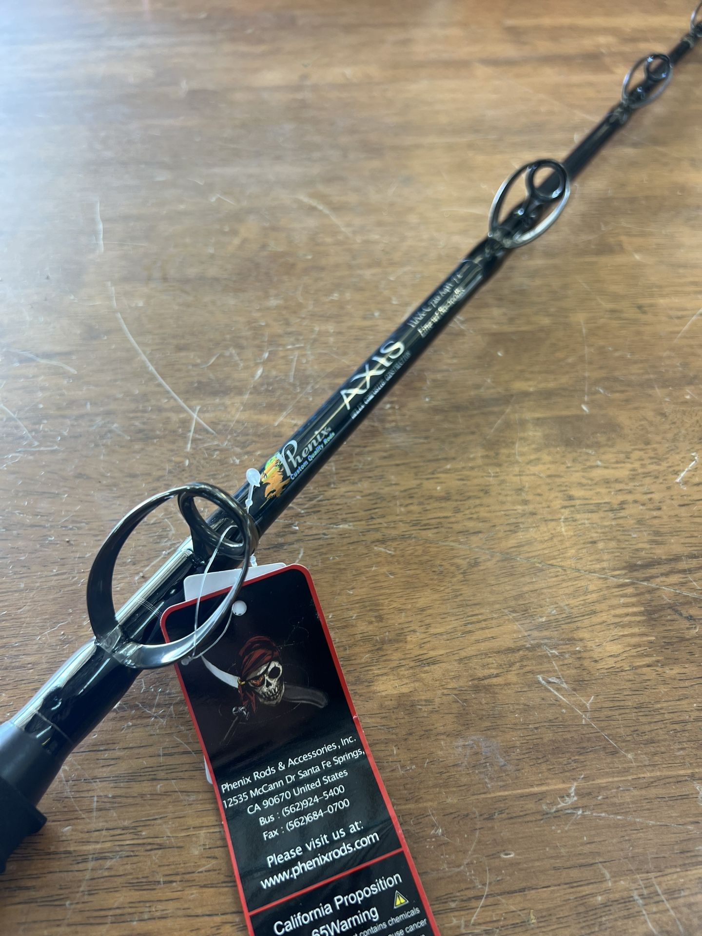 Phenix Axis X4H Rail Rod Fishing Rod New