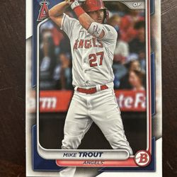 2024 Bowman Baseball Mike Trout #19