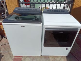 Washer and dryer
