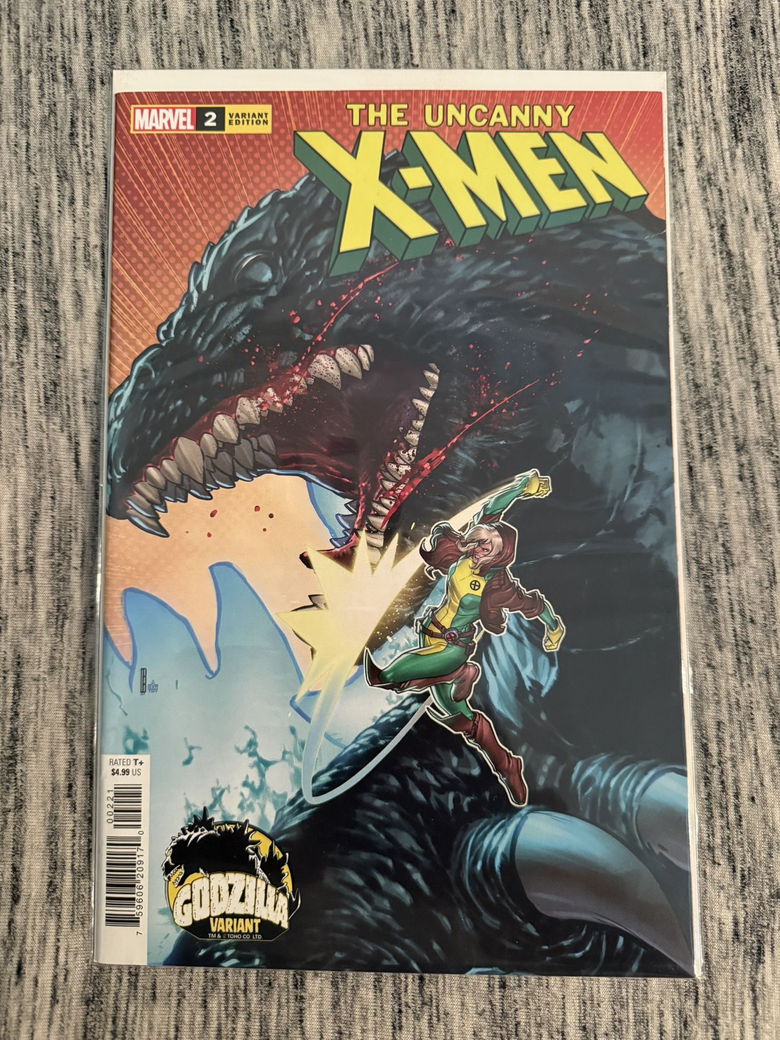 Uncanny X-Men #2 Godzilla Variant
