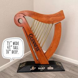 Guinness  Harp Floor Display