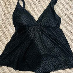 Woman’s Black bathing Suit Dress Brand New Size 12 XL
