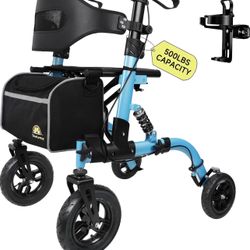 Tall Walker with Seat, 
