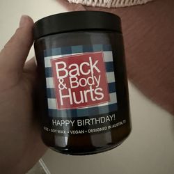 New funny candles