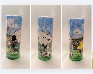 Snoopy México Soccer Tumbler Cup
