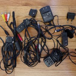 Lot of Power Cables + Case