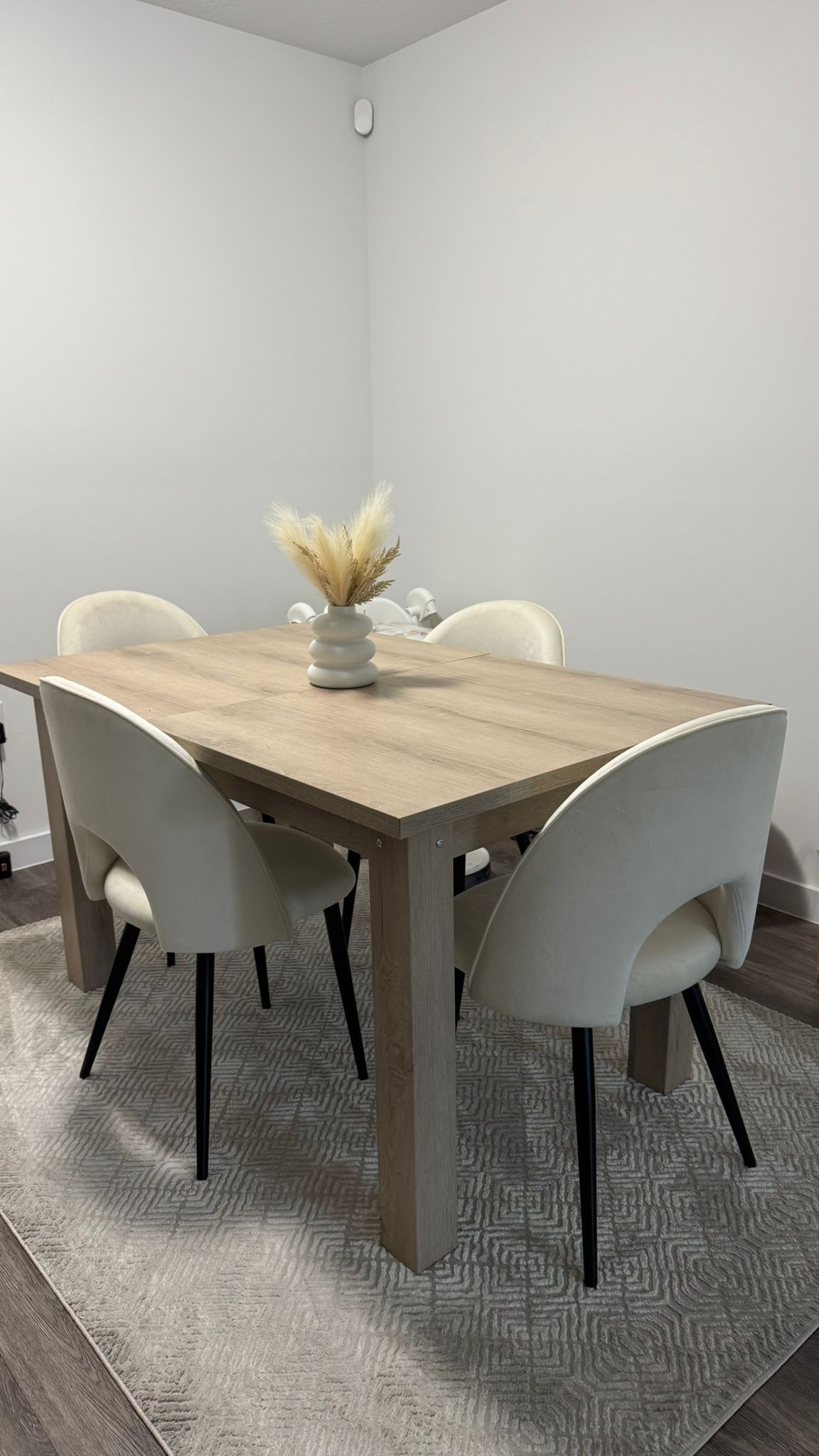 Dining Table Set Table And 4 Chairs For Kitchen