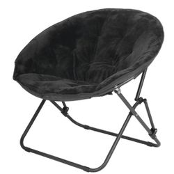 Black Saucer chair 