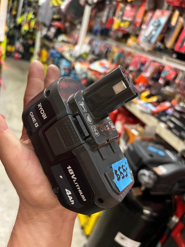 Ryobi 18v battery 4.0 Ah