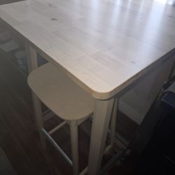 Tall Table With Stools 