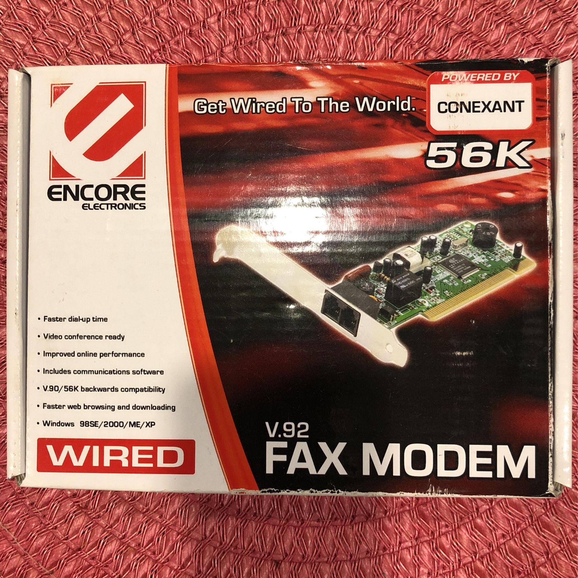 ENCORE ELETRONICS V.92 FAX MODEM (56K)