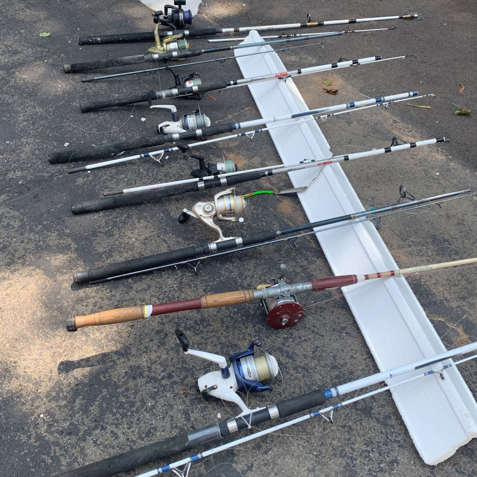 Fishing Poles Freshwater And Soff Waters