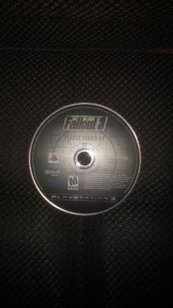 Fallout 3 please stand by PlayStation  3