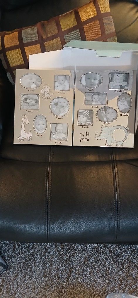 Baby 1st Year Picture Frame