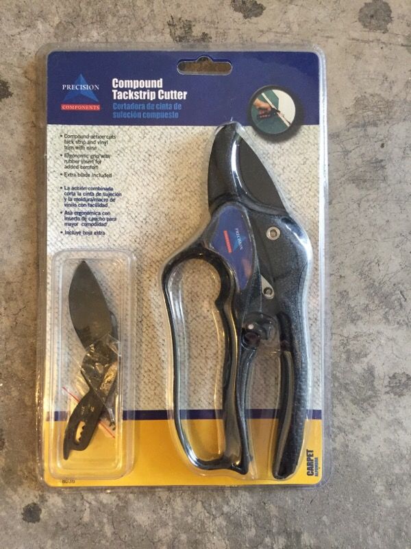 Precision Components Carpet Tack strip Cutter