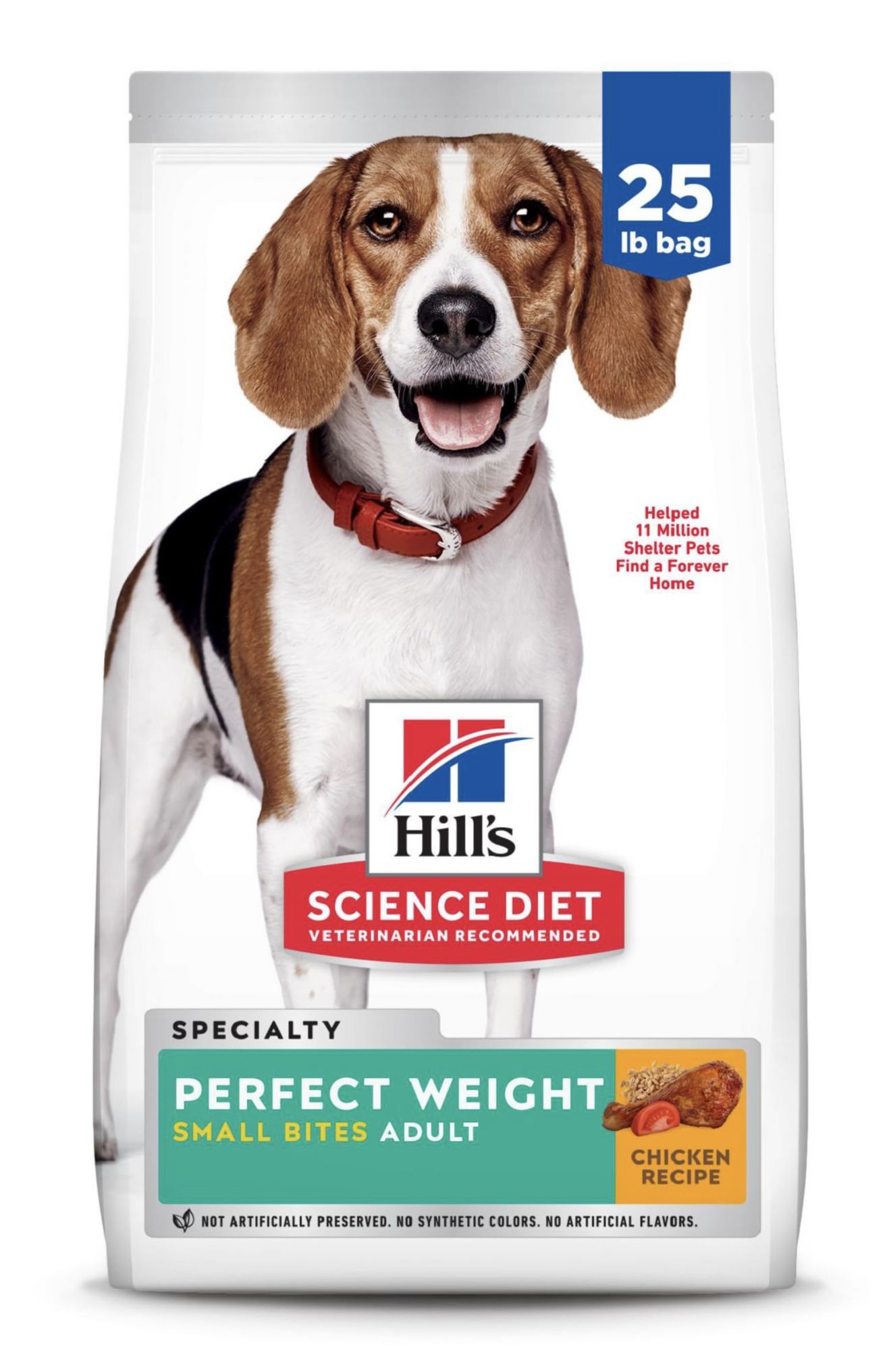 Hills Science Diet Small Bites Adult 25lb Bag 