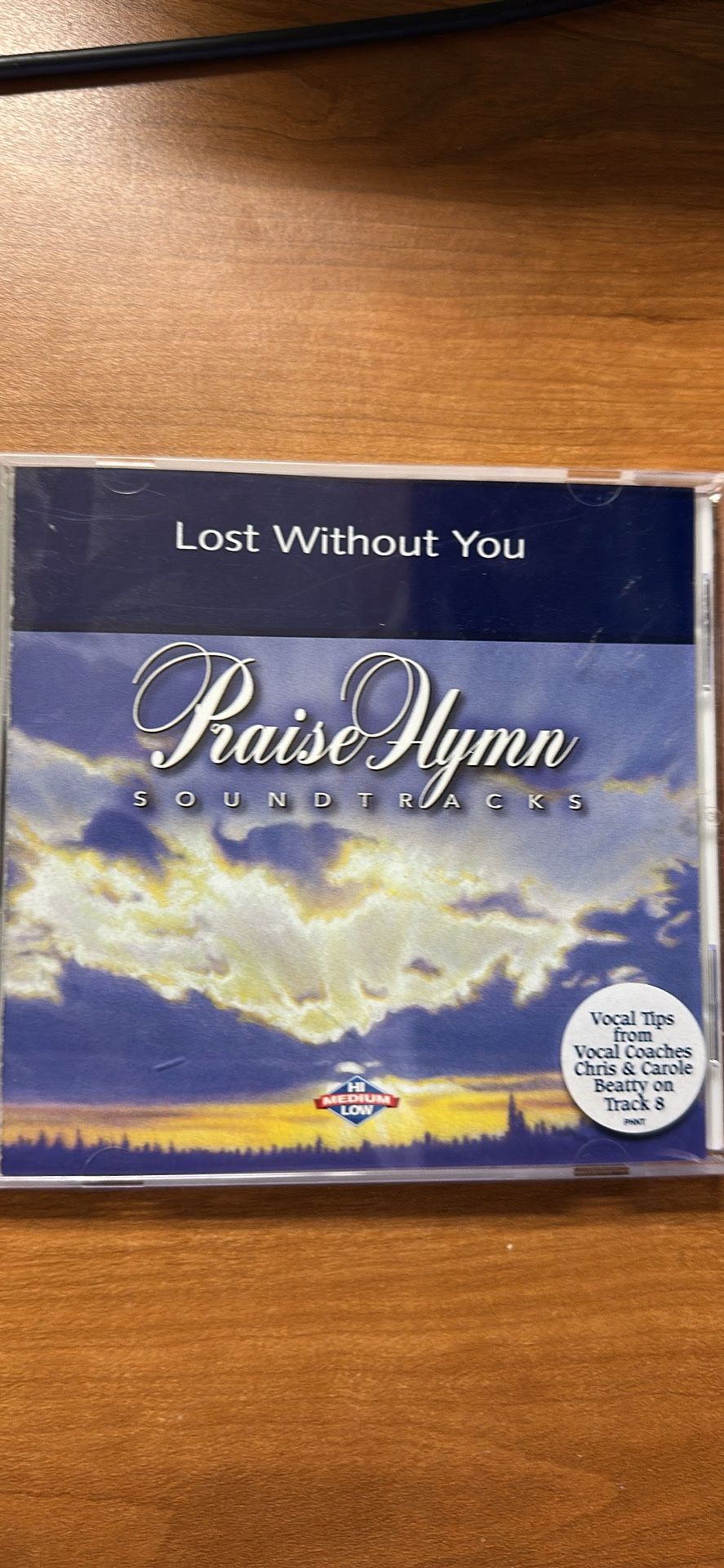 Jaci Velasquez List Without You CD Soundtracks With and Without background vocals 