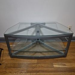 Glass TV Stand