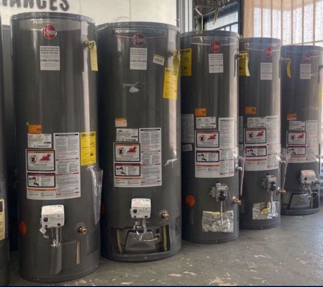 Performance Platinum 40 Gallon Natural Gas Heater