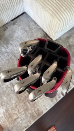 Callaway Irons and Ping Bag Set