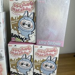 POP MART Exciting Macaron Vinyl Face Blind Box Sealed