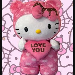 ""🚨🎁GREAT GIFT FOR MOTHER'S DAY🚨🎁""NEW 2024 VALENTINE'S EDITION HELLO KITTY BIG GREETER, SOLD OUT EVERYWHERE AND HTF.