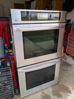 LG Doubles stack oven