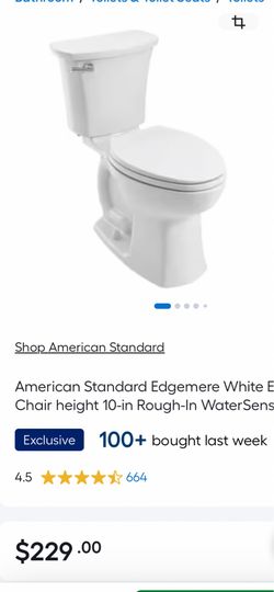 American standard edgemere toilet