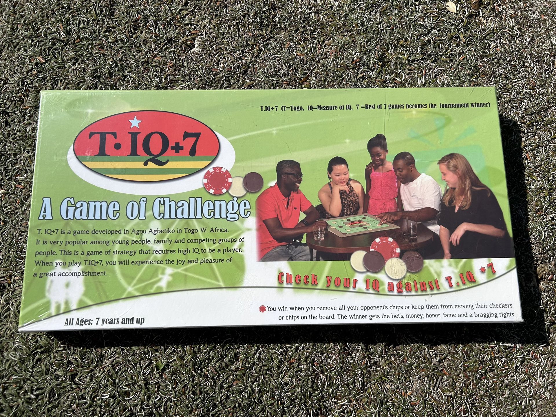 TIQ7 Togo, West Africa Board Game