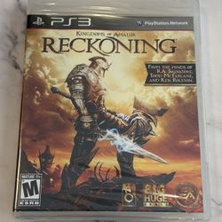 Kingdoms Of Amalur Reckoning For Sony PlayStation 3 PS3 Video Game 