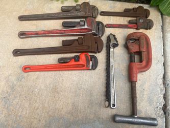 Selling several Ridgid pipe wrenches $10 each