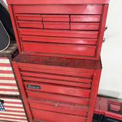 80s snap on tool box