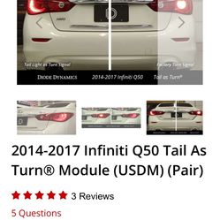 Infiniti Q50 Tail As Turn Module
