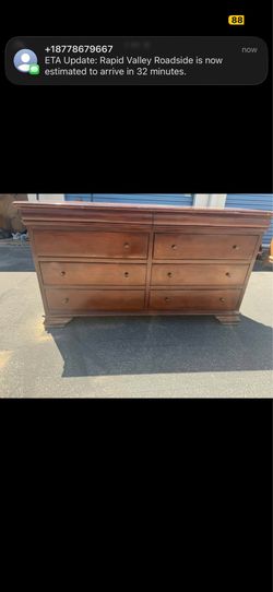 real wood dresser