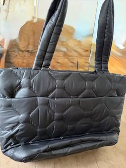 Lululemon Quilted pleasures Tote Bag Medium Black