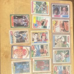 Pete Rose Baseball Card Lot