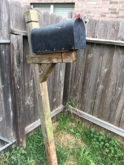 Residential MAILBOX with 4x4 Post For Mount