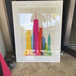 New York Empire State Wall Decor