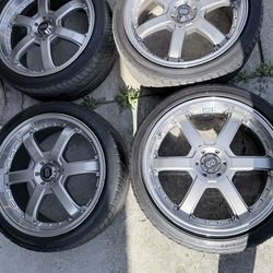 18” Wheels + Tires Enkei